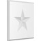 Ekena Millwork Standard Sedgwick Star Rosette With Beveled Edge, 8"W x 8"H x 1/2"P ROSP080X080X050SDG07 - alternate 1